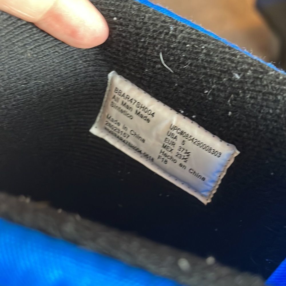 Arctic Shield Snow Boots Sz 5 Black Blue Zip Front - Picture 12 of 13